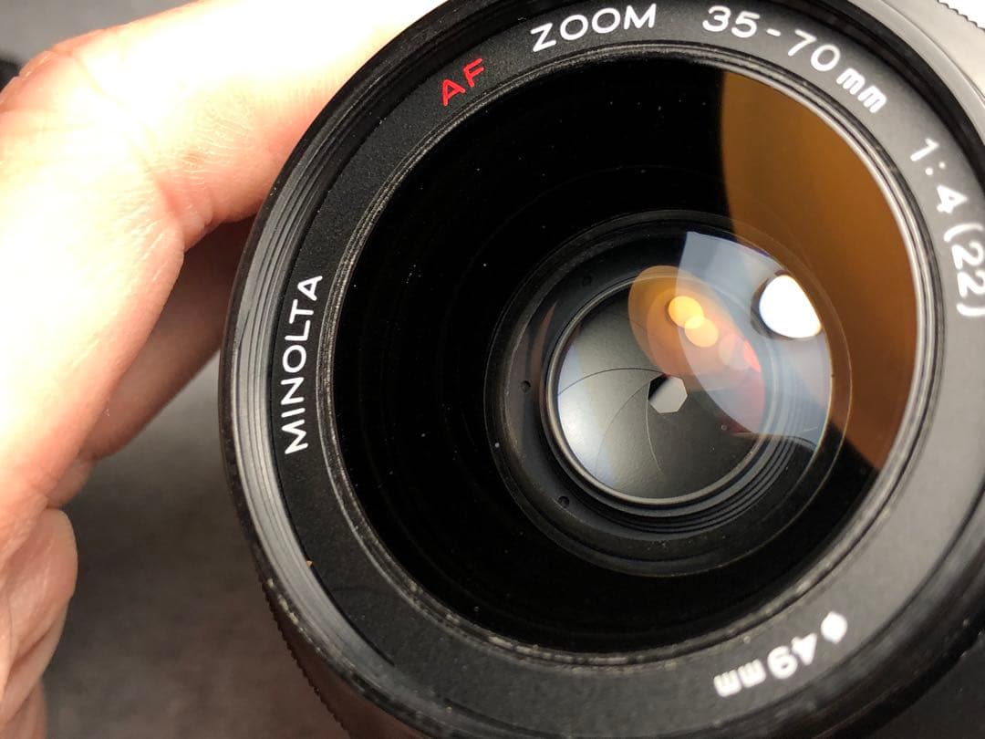 作動確認済 MINOLTA α 9000 a9000 フィルムカメラ 実用品