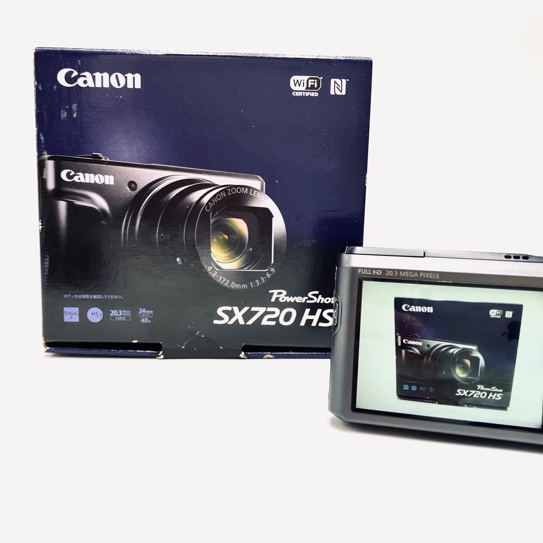 美品♪ Canon PowerShot SX720 HS ブラック