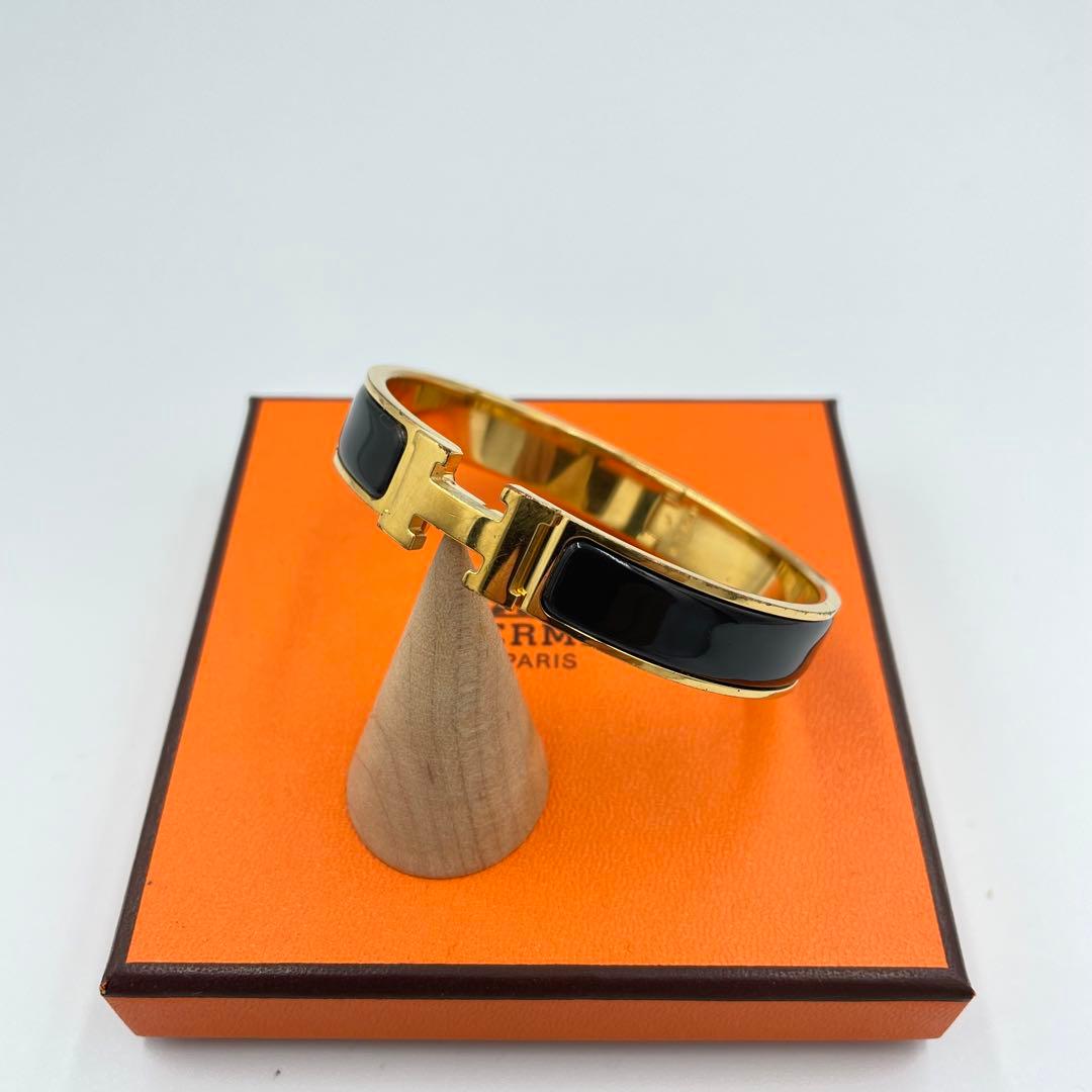 【HERMES】クリックH PM ブラック ゴールド金具