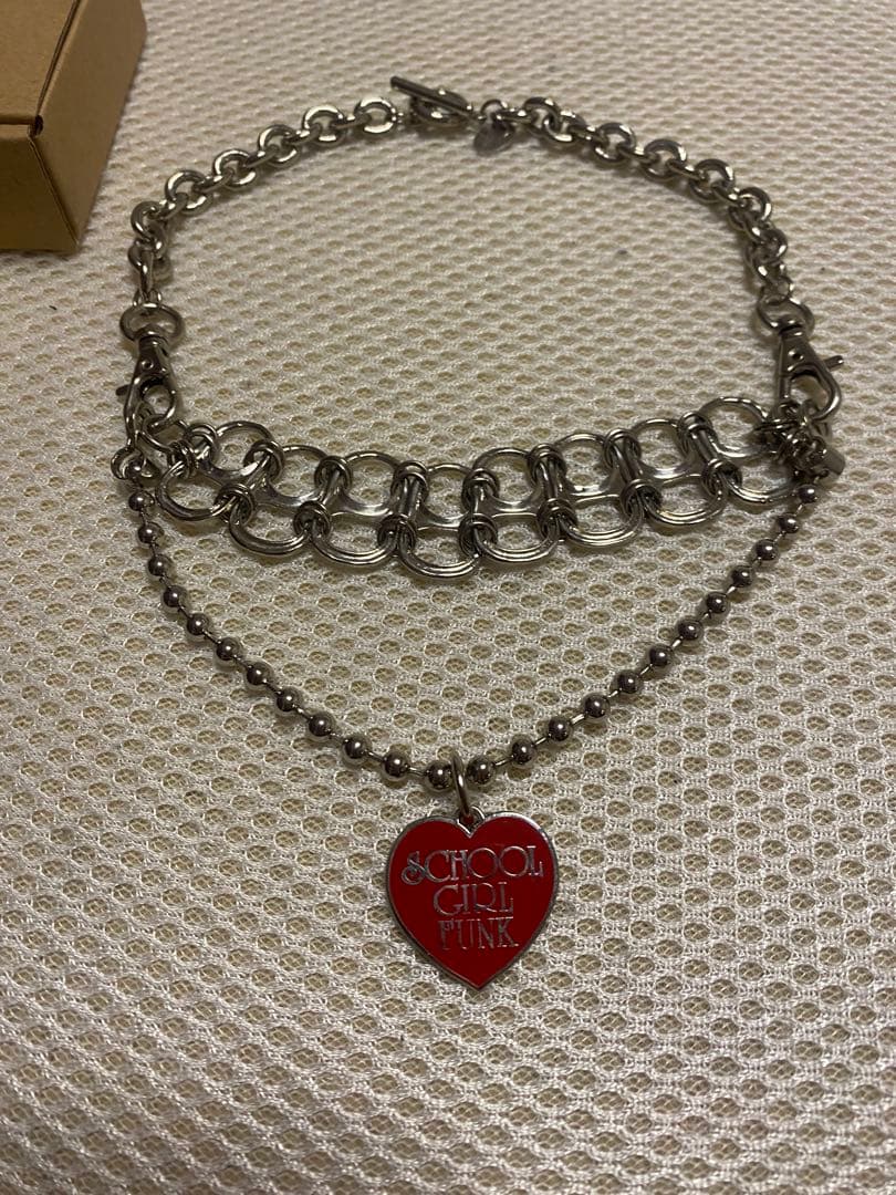 ヒステリックグラマーGIRL FANKチェーンネックレス