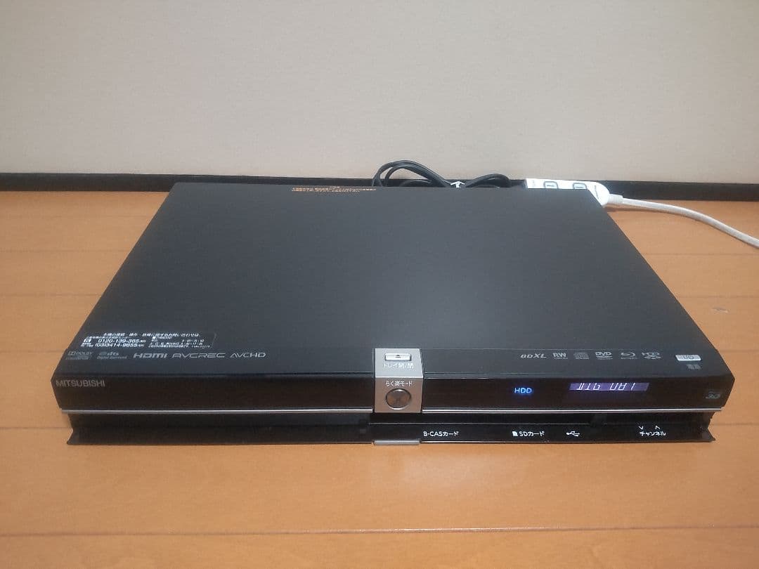 三菱電機　REAL DVR―BZ240 500GB→1TB プチメンテ済み
