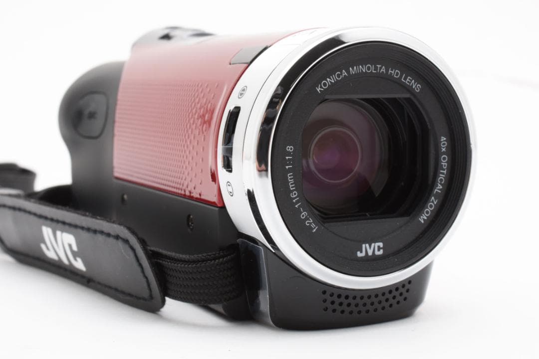 【極美品】JVC Everio GZ-HM199　レッド　動作確認済