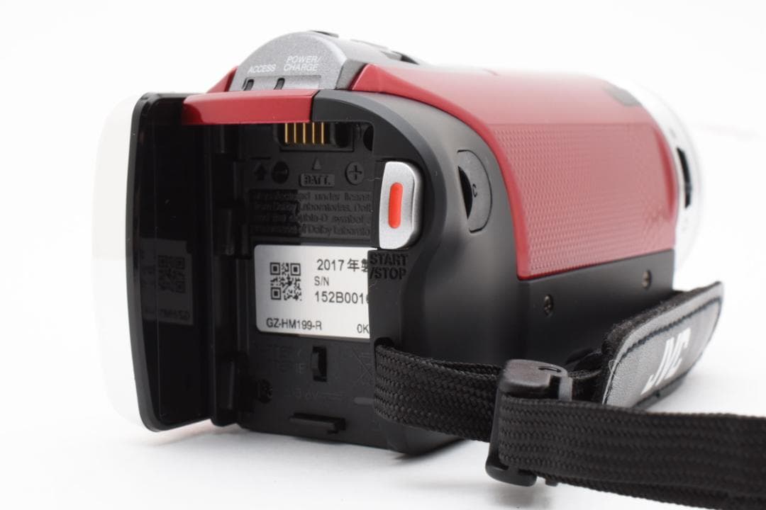 【極美品】JVC Everio GZ-HM199　レッド　動作確認済