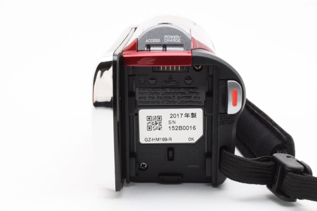 【極美品】JVC Everio GZ-HM199　レッド　動作確認済
