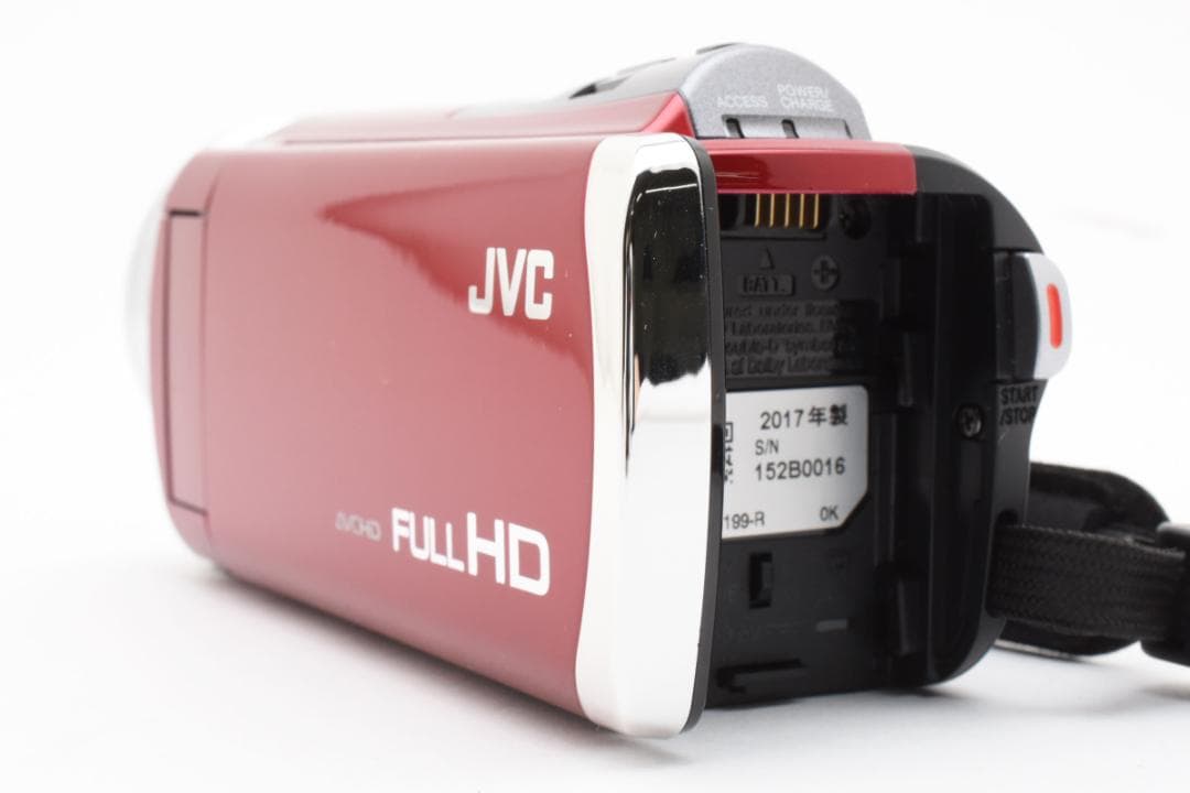【極美品】JVC Everio GZ-HM199　レッド　動作確認済