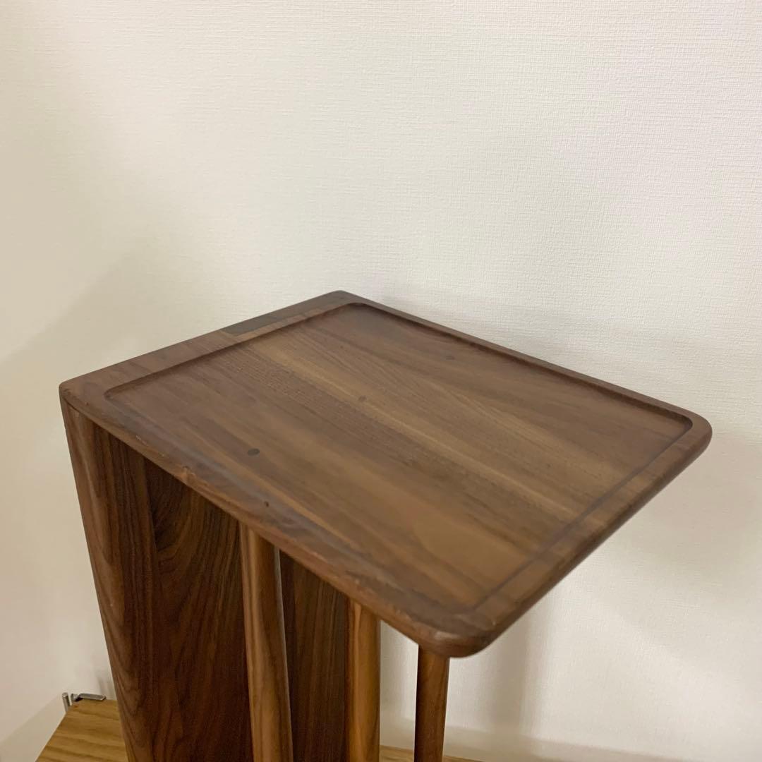 起立木工 シエスタ2 サイドテーブル ウォールナット
