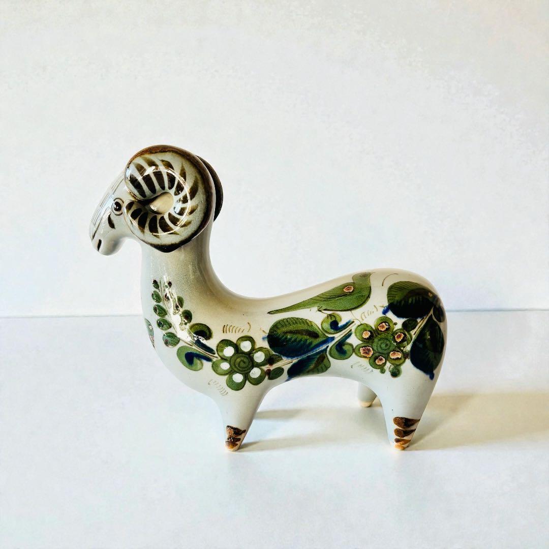 EL PALOMAR トナラ焼 羊像 / Tonala Folk Art