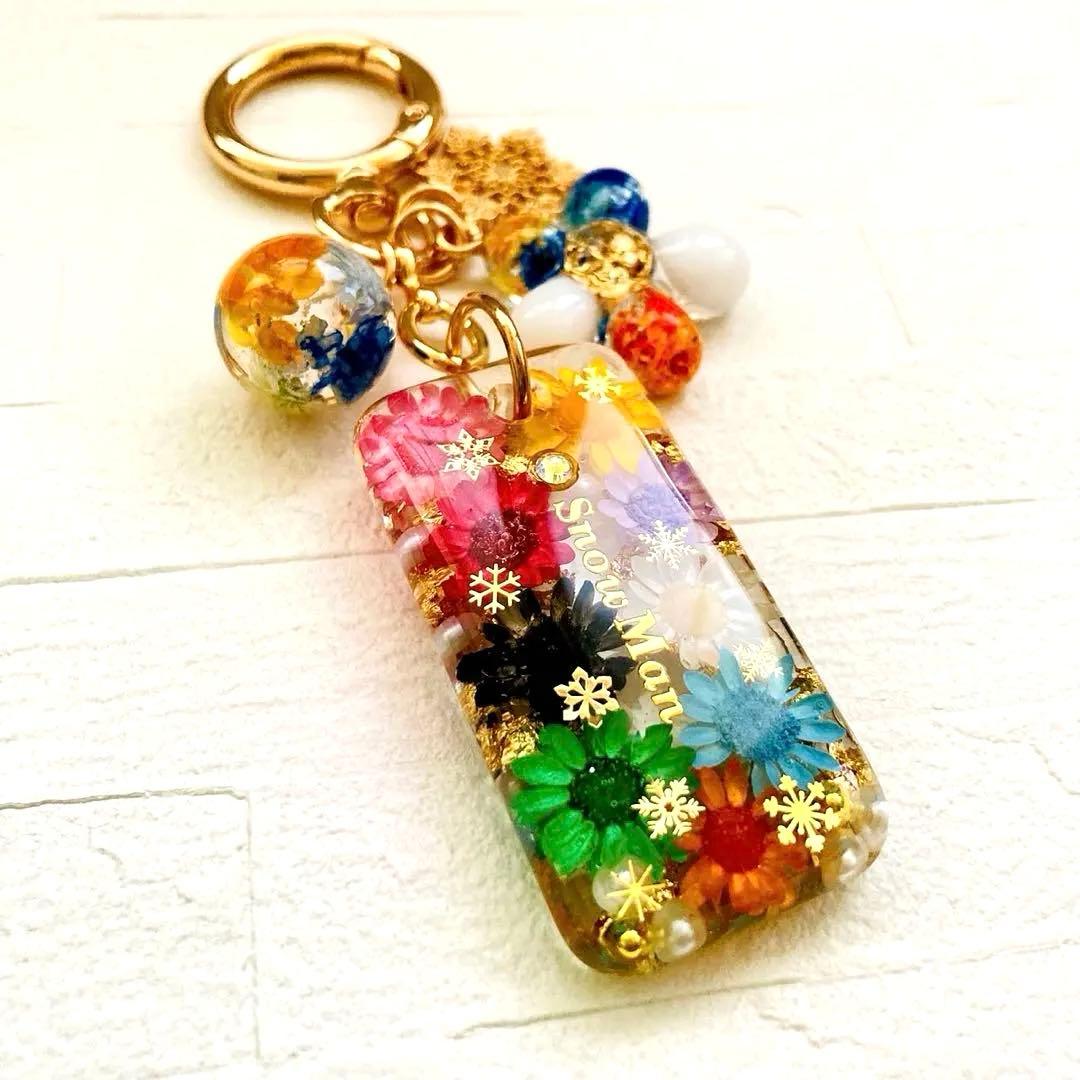 蜜館ページ　Man名入れチャーム、レジンキーホルダー