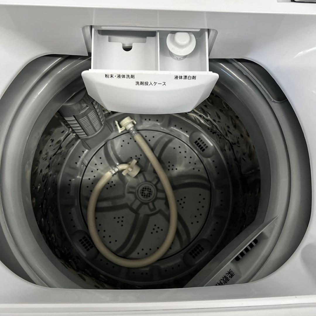 124⭕️冷蔵庫　洗濯機　一人暮らし　セット　シャープ　小型　安い　白　設置無料