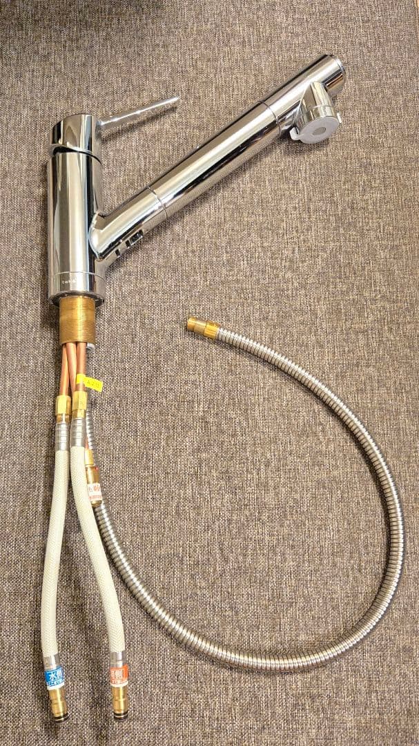 タカギ製『クローレ』蛇口一体型浄水器 みず工房（シングルレバー混合水栓）