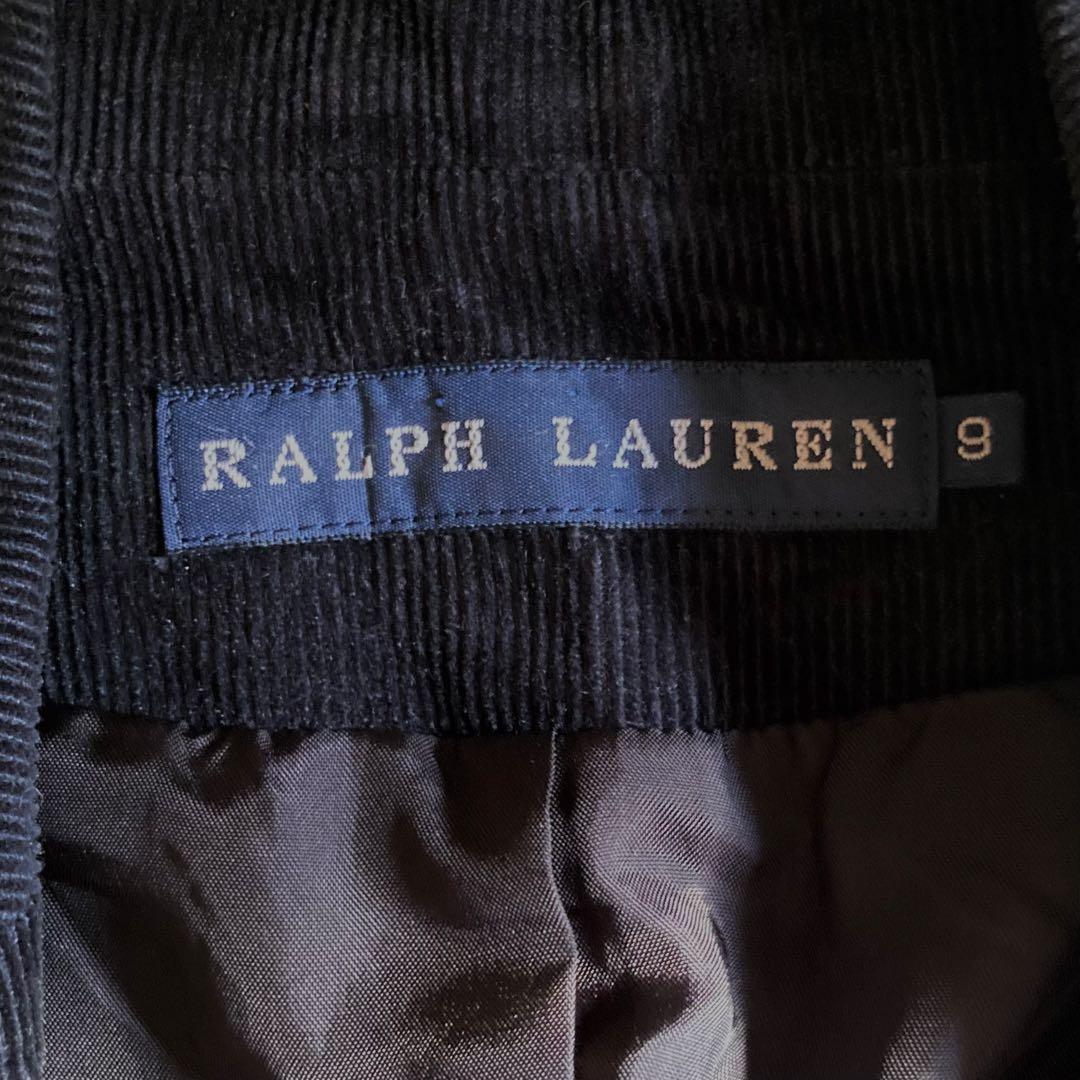 ✨ラルフローレン ✨コーデュロイ テーラードジャケット ダークネイビー M