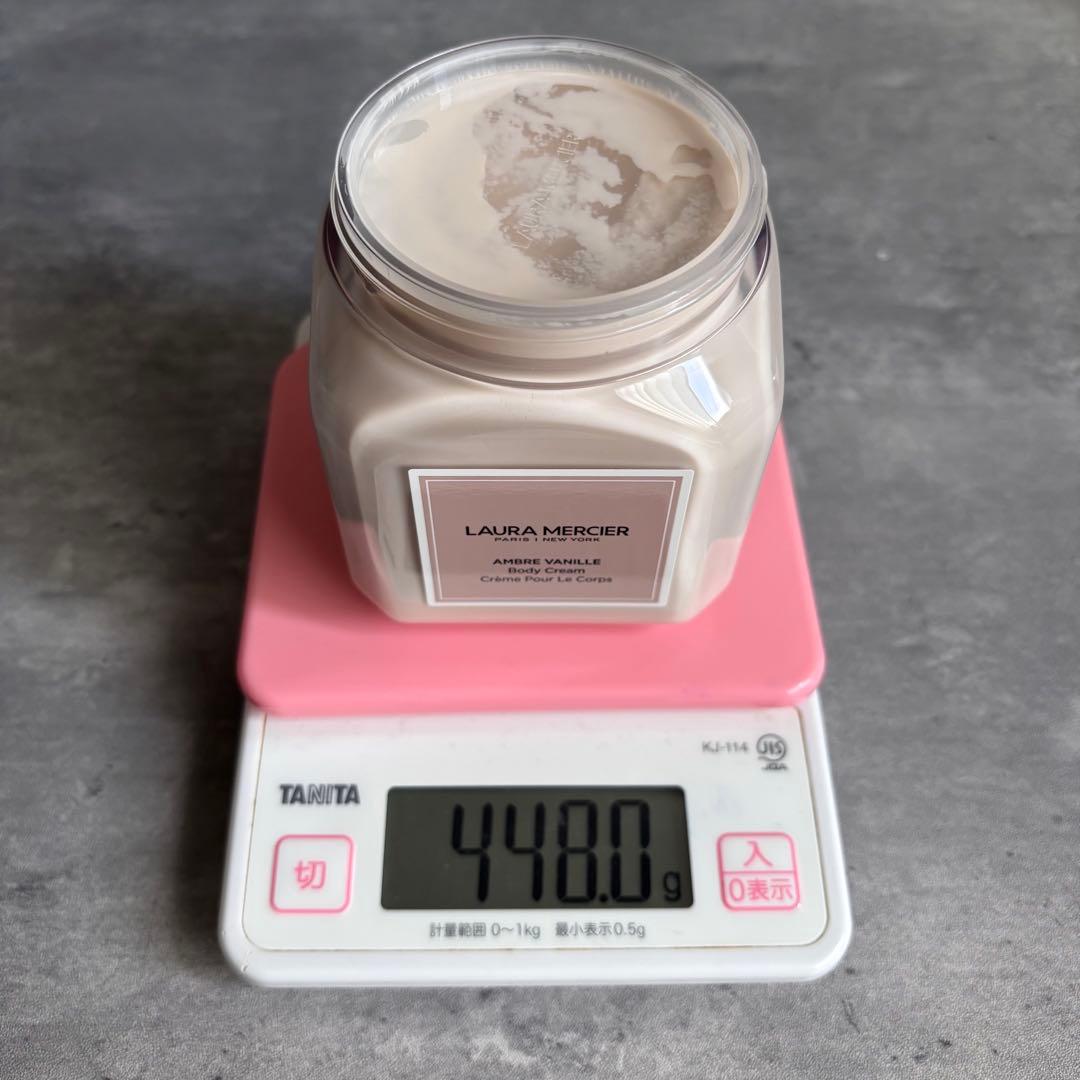 【廃盤】ローラメルシエ　ホイップトボディクリーム　アンバー　バニラ　340g