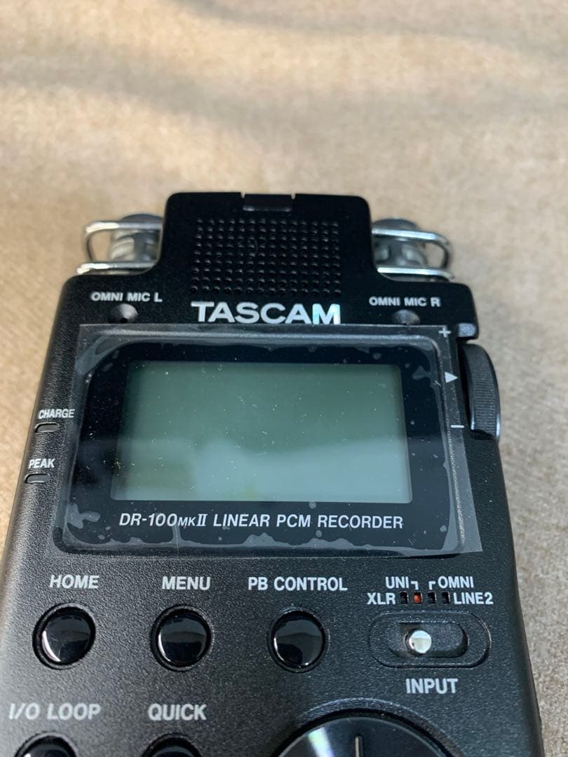 TASCAM DR-100MK2 Linear PCM Recorder ①