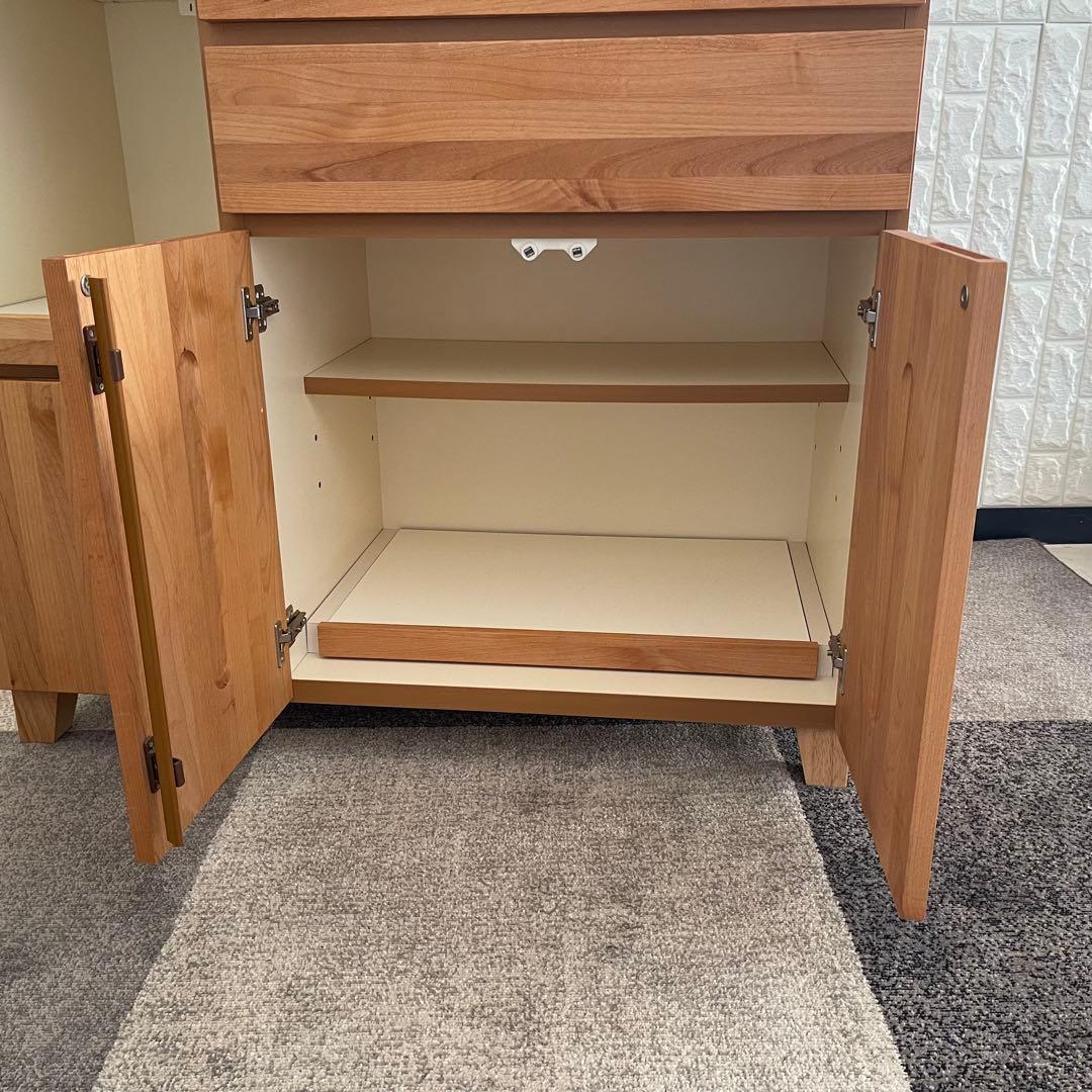 東京23区配送無料✨株式会社サン　家具屋　カップボード　家電ラック　訳あり激安❗️