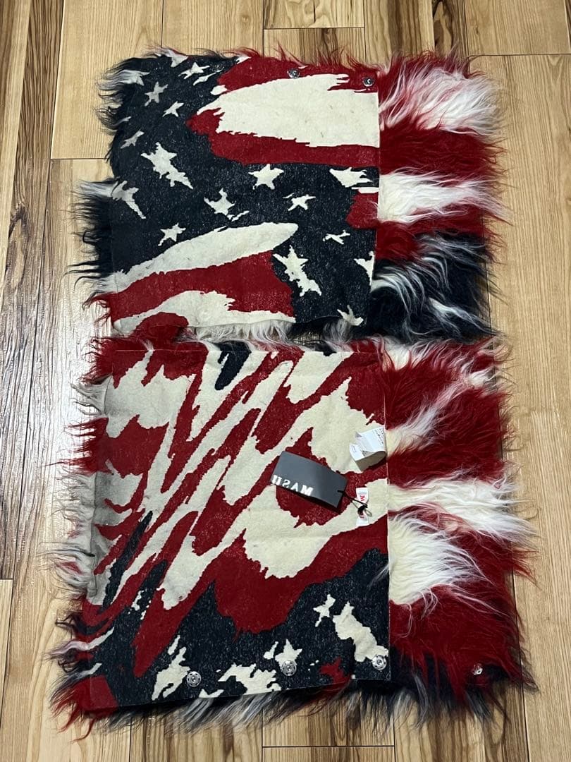 MASU MARBLE FLAG GAITERS エムエーエスユー　レッグカバー