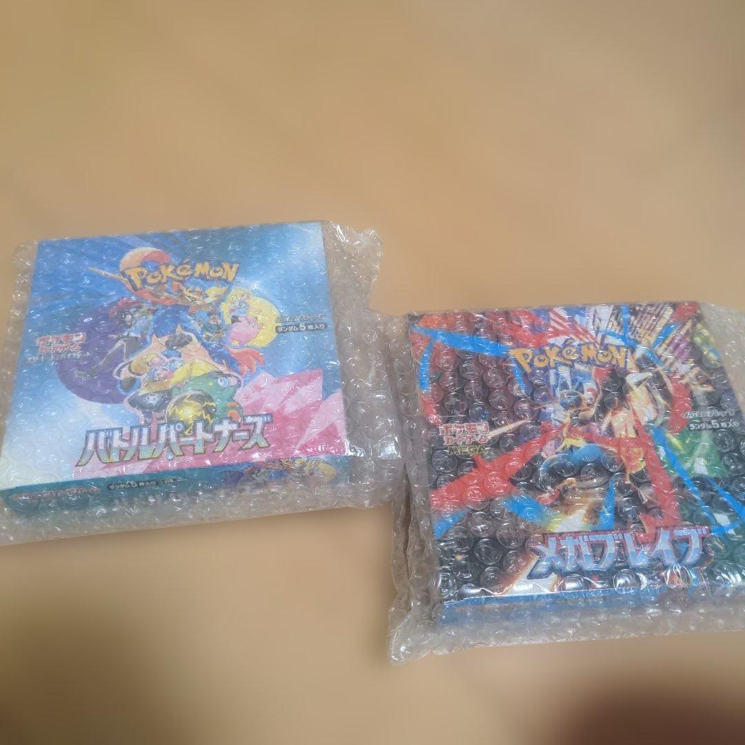 ポケカ　バトルパートナーズ　メガブレイブ　シュリンクつき未開封BOX