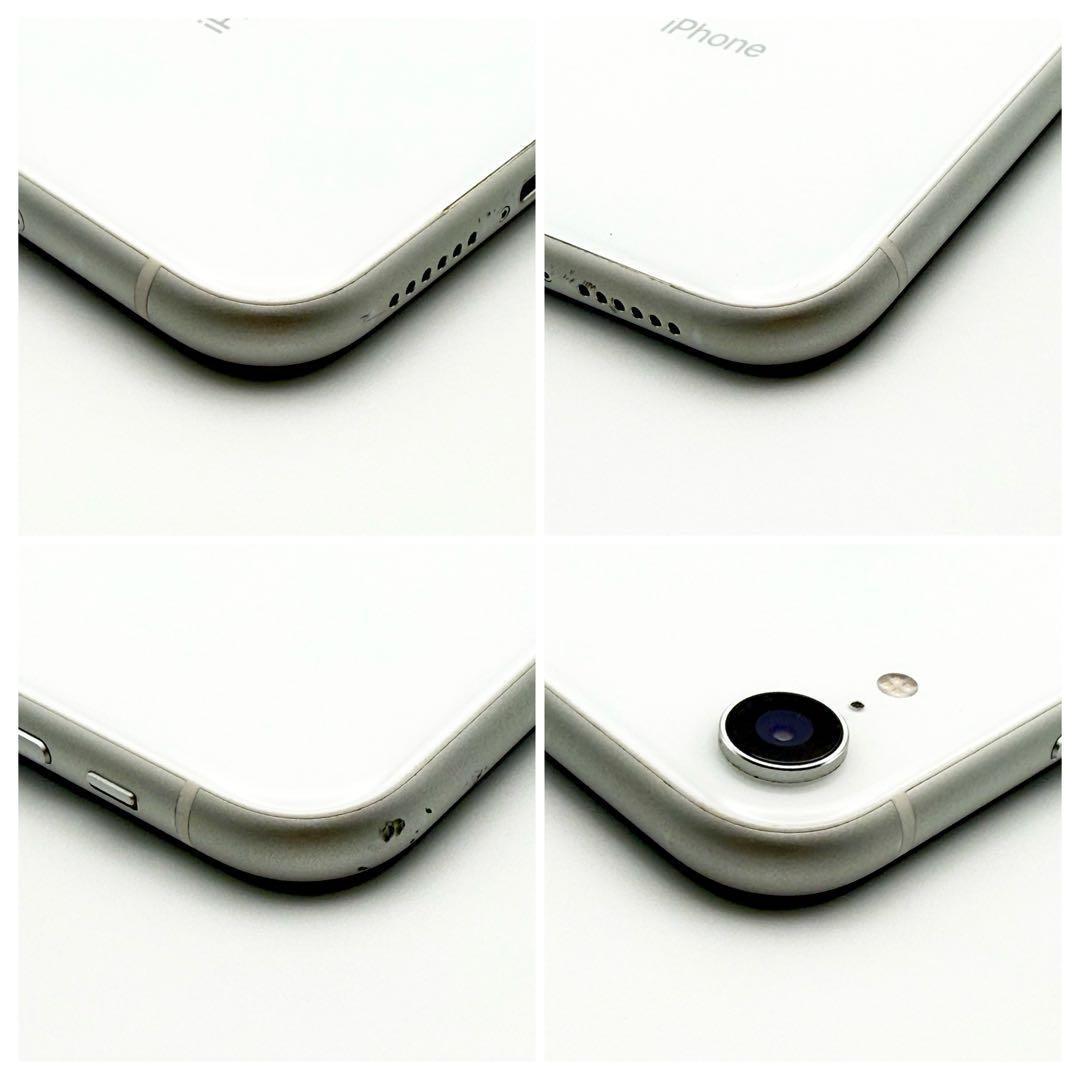 【美品】iPhone XR ホワイト 本体 64GB 白