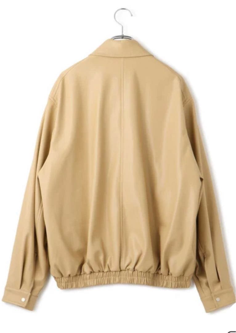 値下げ中【ADAM ET ROPE' FEMME】シンセティックレザーブルゾン