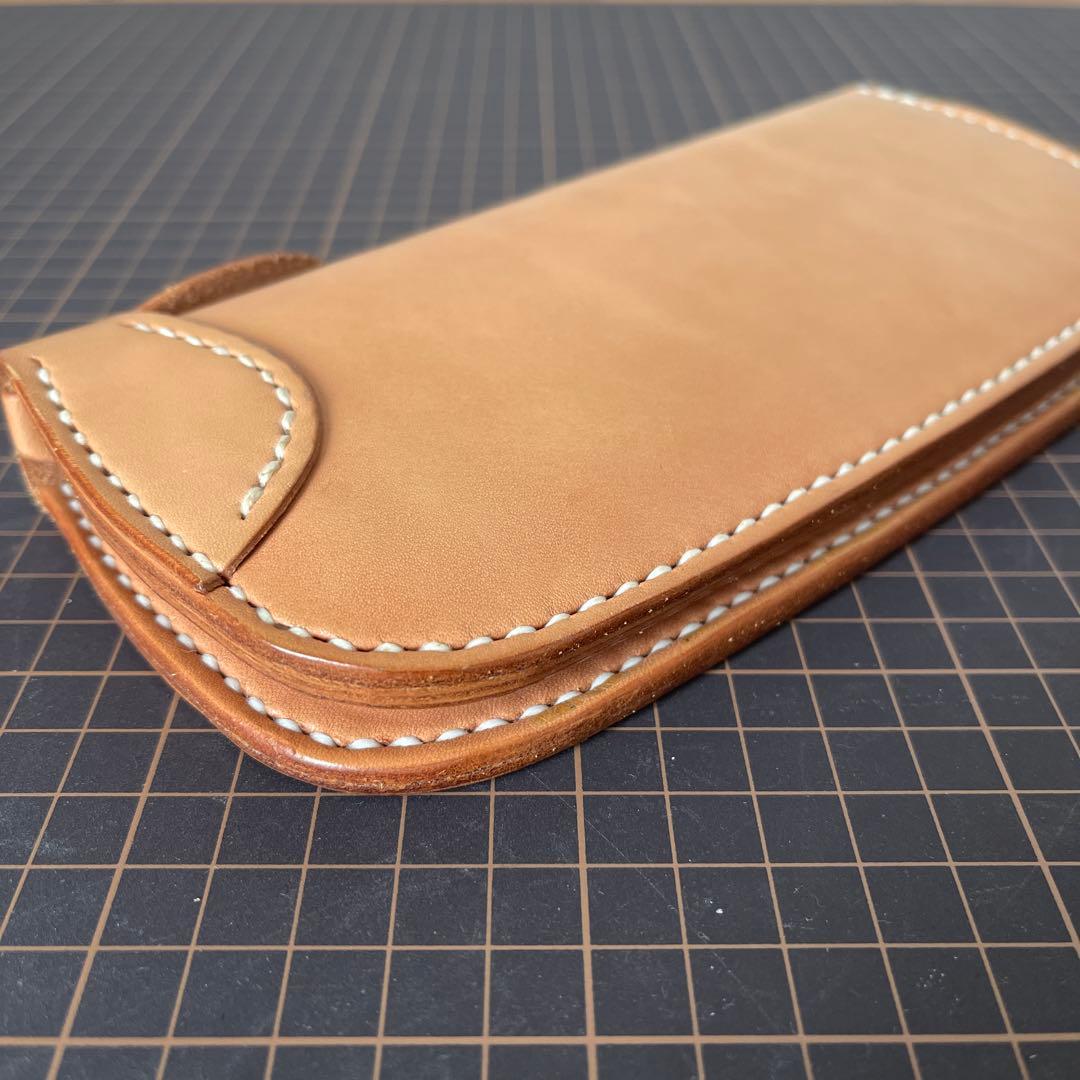 One’s Workerワンズワーカーサドルロングウォレットナチュラル