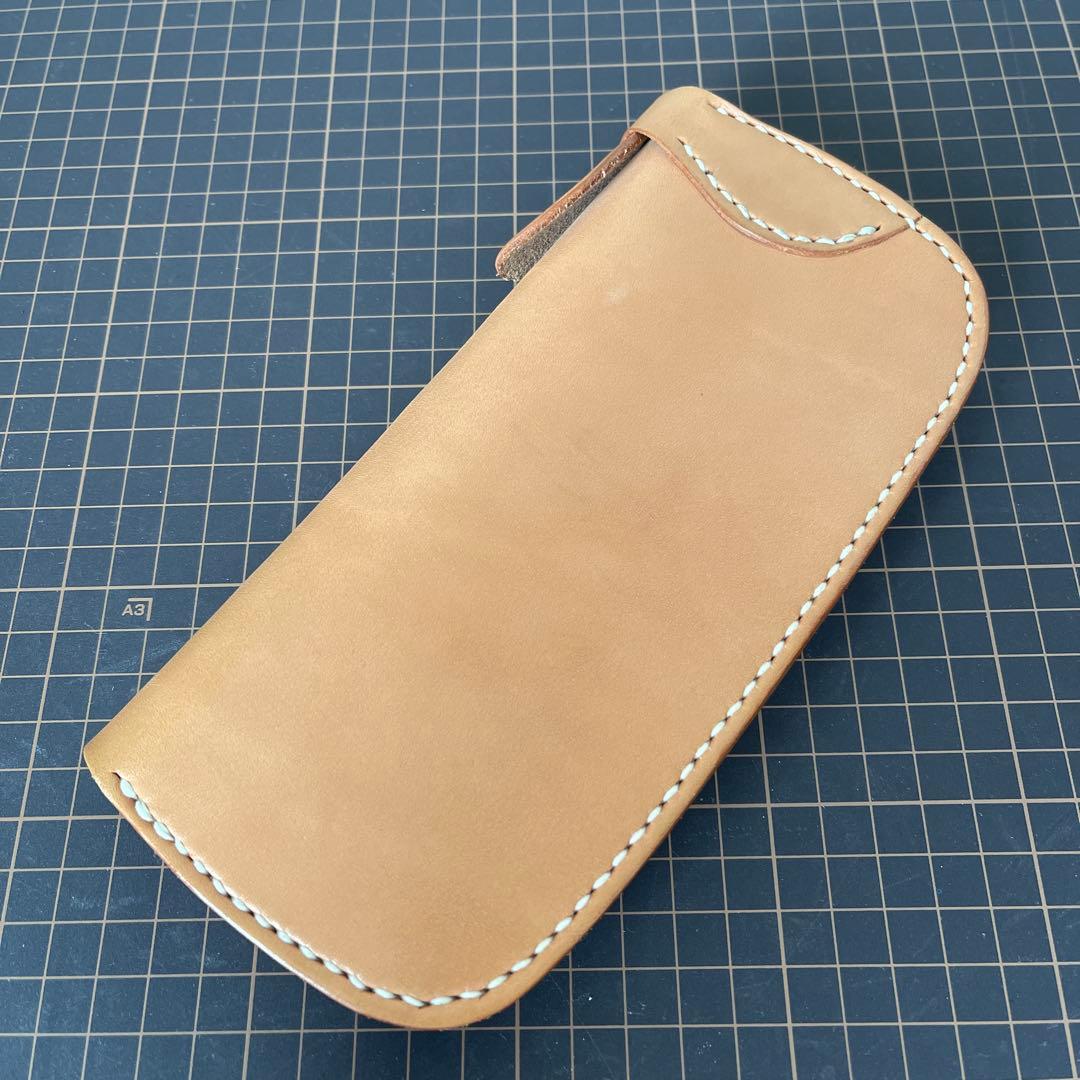 One’s Workerワンズワーカーサドルロングウォレットナチュラル