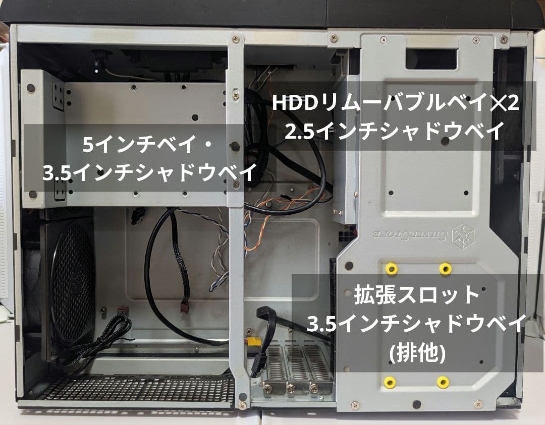 PCケース・GD06B／電源・剛力短2／BDD・BH12NS30　３点セット
