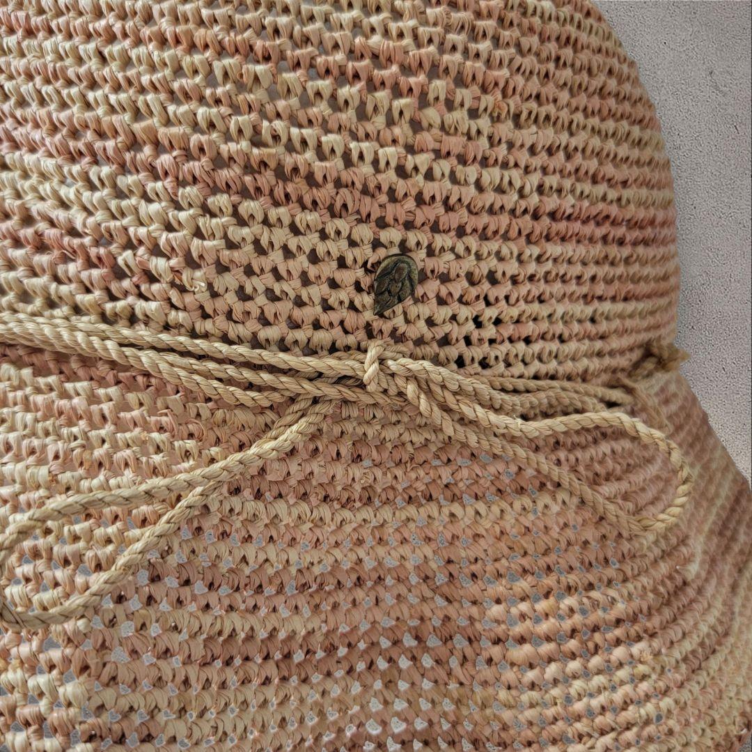 ほぼ未使用 折り畳み可 ヘレンカミンスキー PROVANCE 8 ラフィアハット