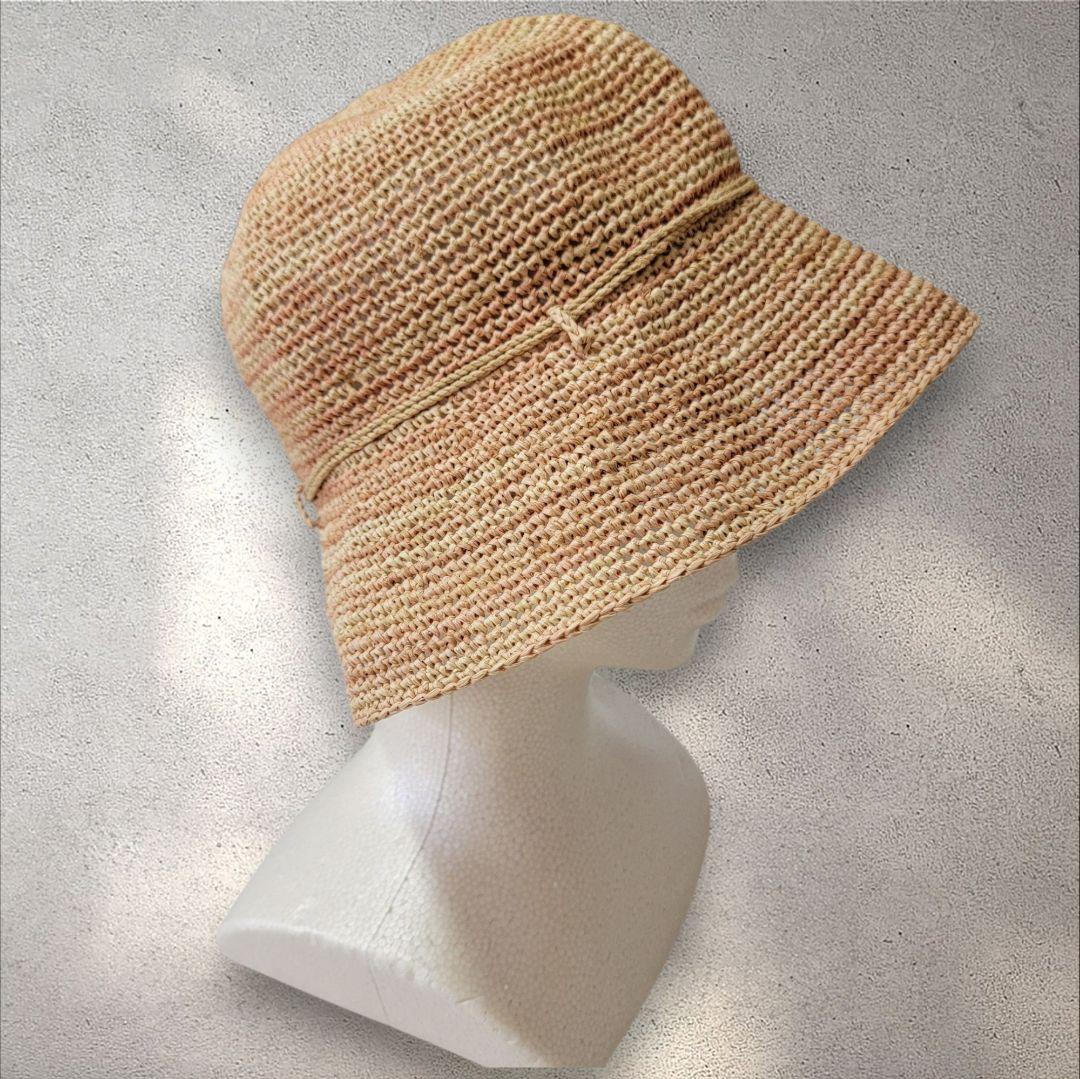 ほぼ未使用 折り畳み可 ヘレンカミンスキー PROVANCE 8 ラフィアハット