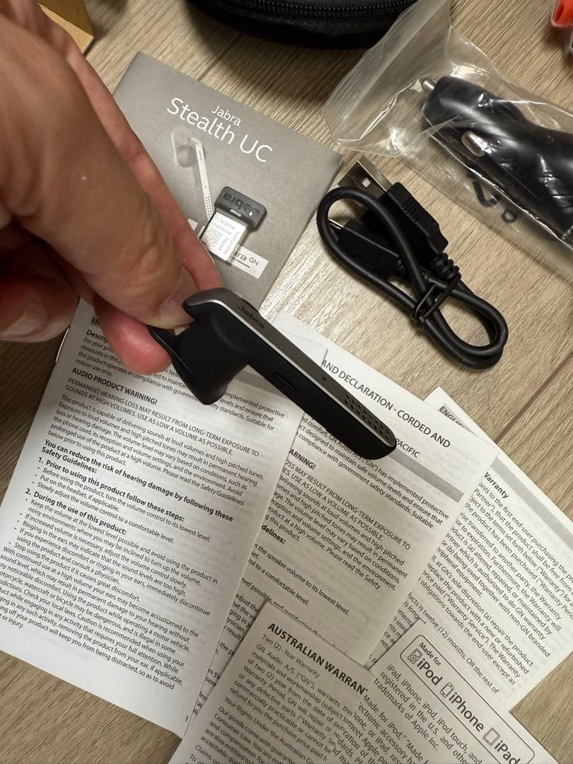 新品未使用 Jabra STEALTH UC MS ヘッドセット