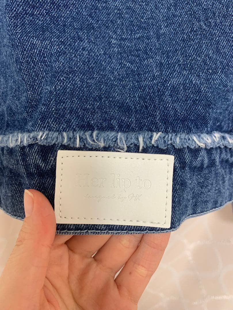 【紫陽花】Everyday Denim Jacket Sサイズ