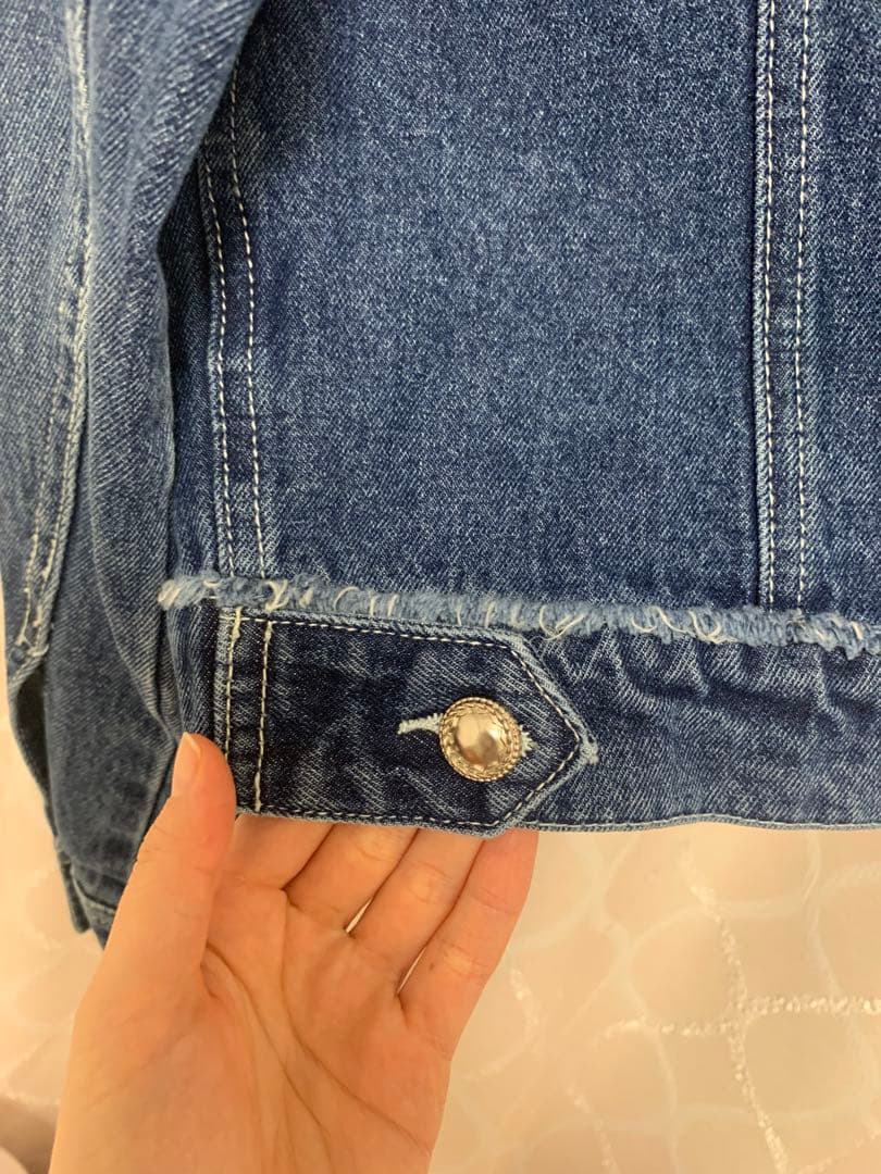 【紫陽花】Everyday Denim Jacket Sサイズ