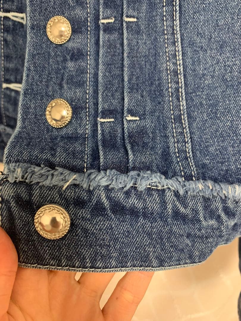 【紫陽花】Everyday Denim Jacket Sサイズ