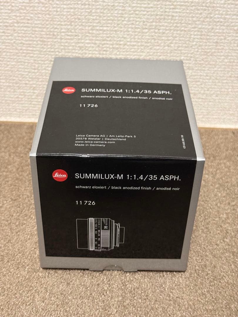 レンズ(単焦点) Leica SUMMILUX-M 1:1.4/35 ASPH