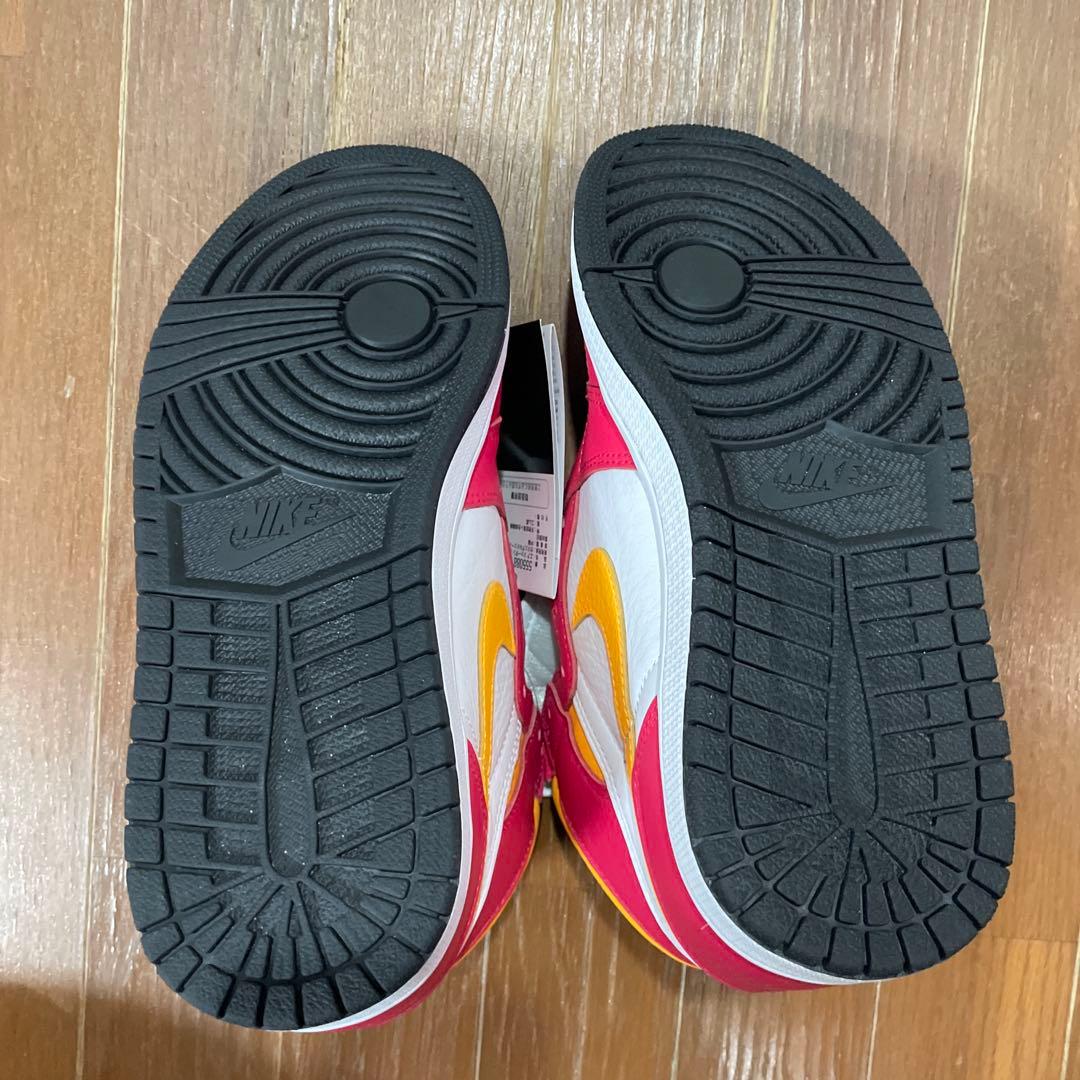 シューズ(男性用) NIKE AIR JORDAN 1 HIGH OG FUSION RED
