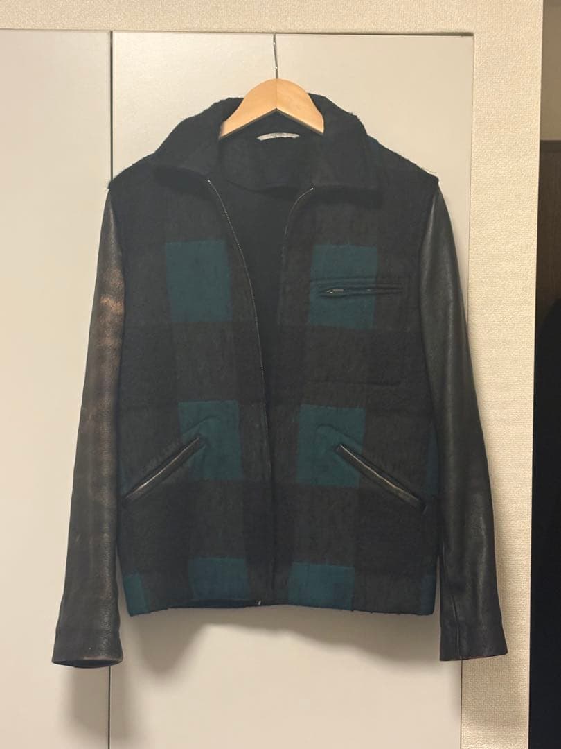 8*B様 VALENTINO チェック柄スタジャン