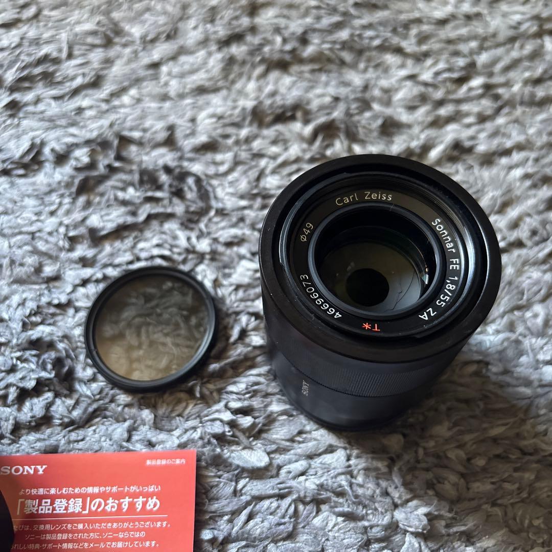 SONY FE 55mm F1.8 ZA 単焦点レンズ　SEL55F18Z