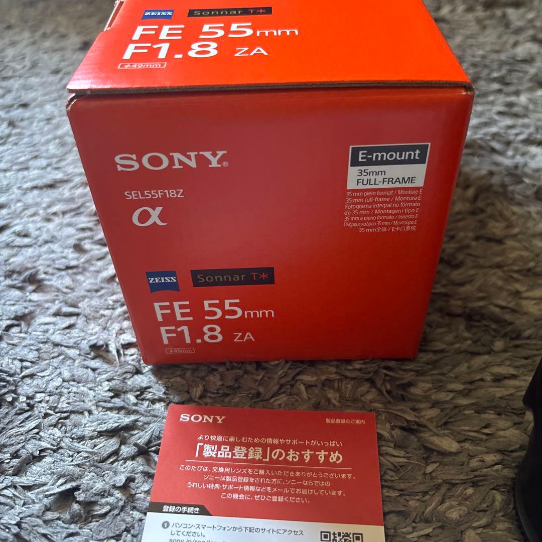 SONY FE 55mm F1.8 ZA 単焦点レンズ　SEL55F18Z
