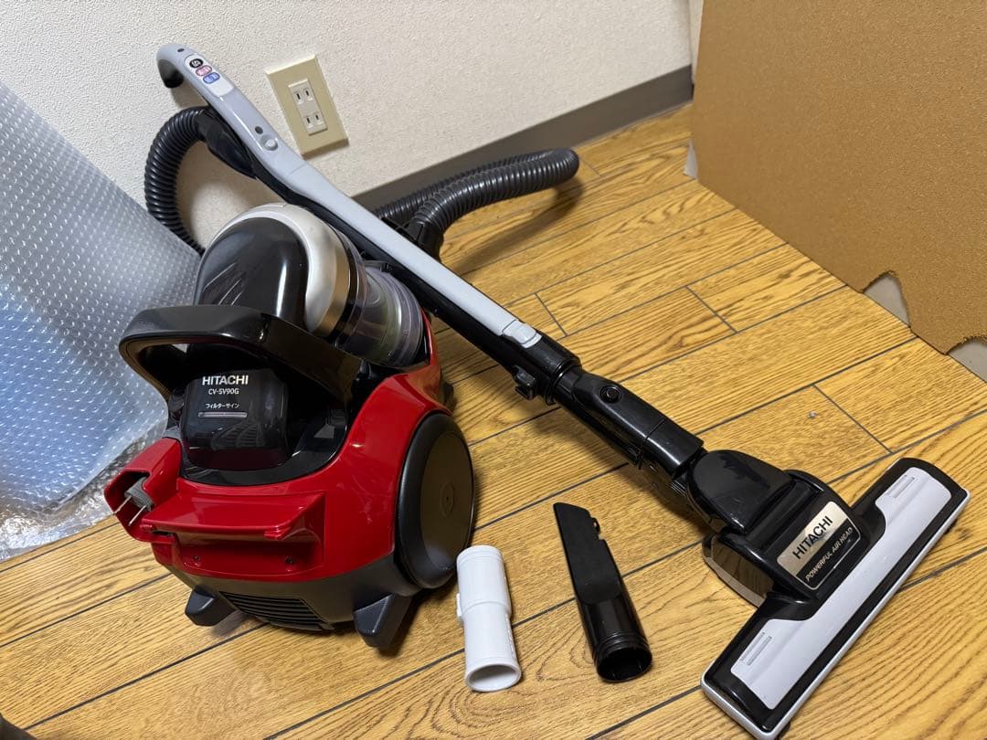日本製 日立 CV-SV90G サイクロン式掃除機 クリーナー 2020年製