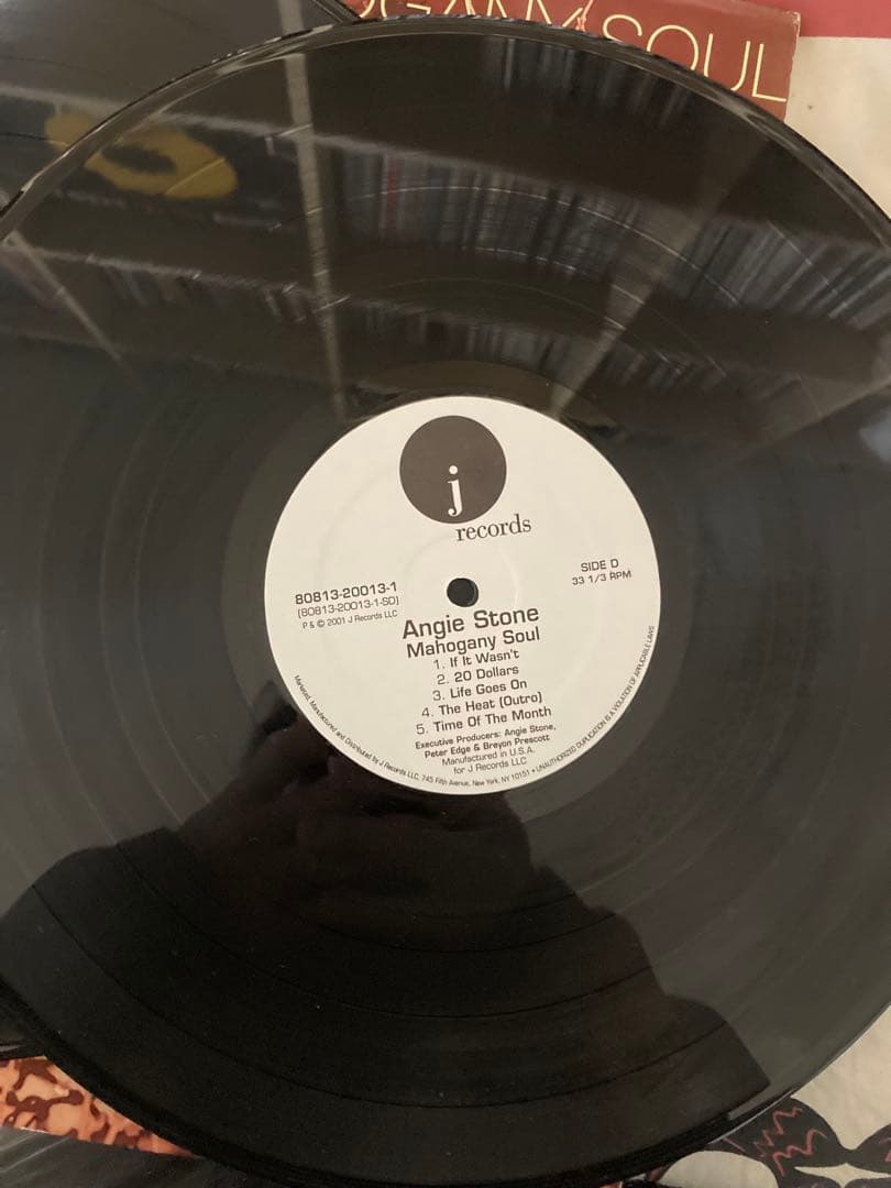 洋楽 Angie Stone Mahogany Soul LP