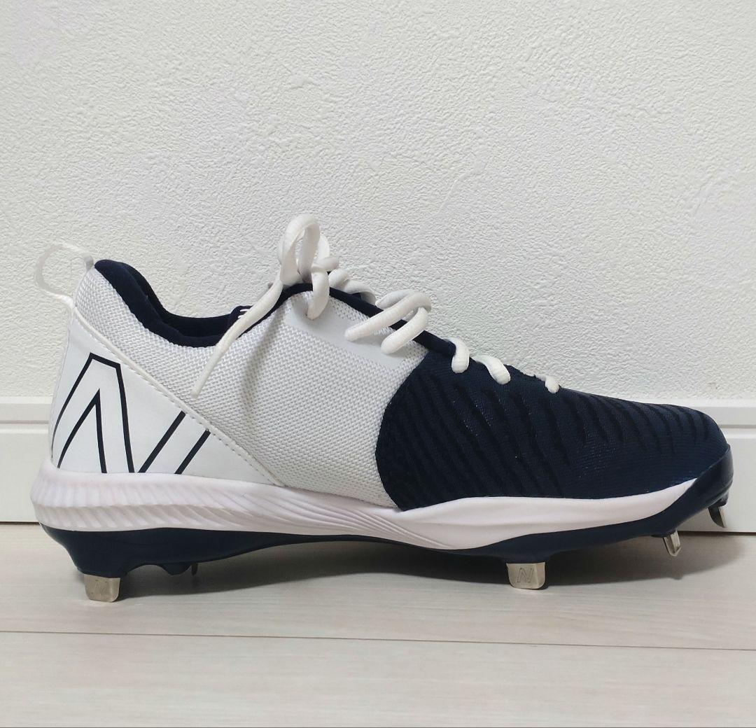 25.0 cm 未使用　ニューバランス 野球スパイク　ネイビー