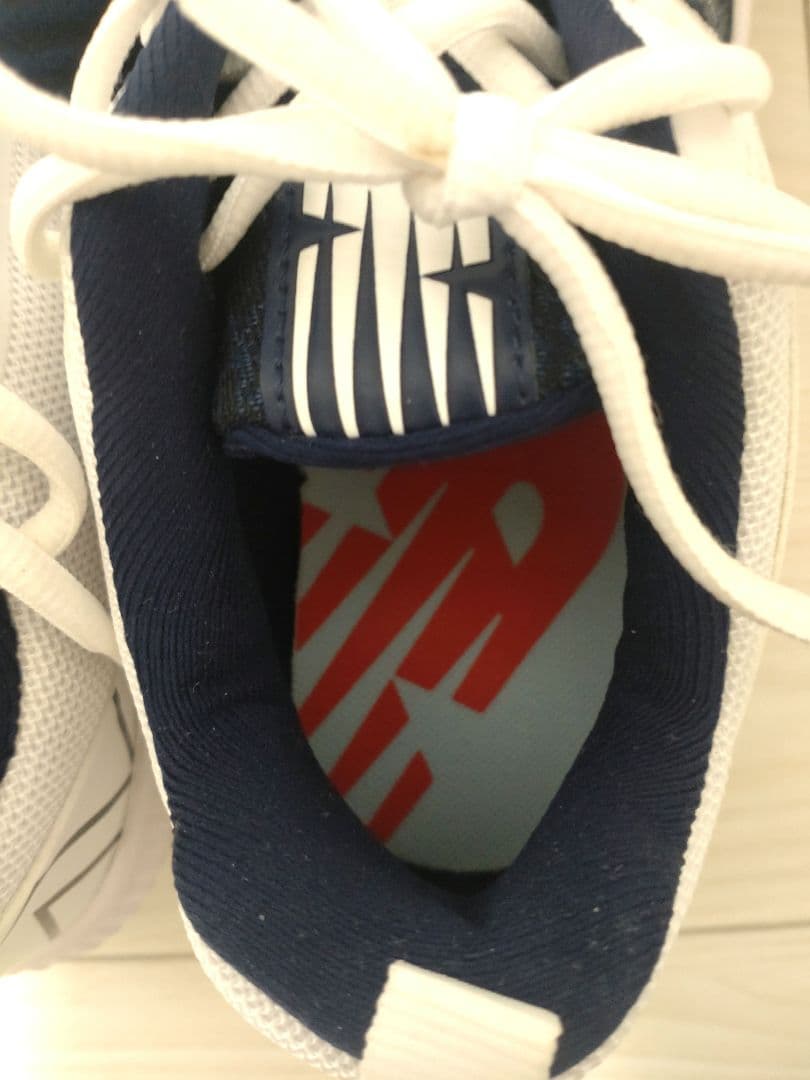 25.0 cm 未使用　ニューバランス 野球スパイク　ネイビー