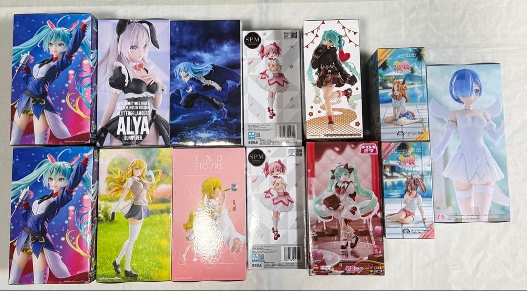 美少女フィギュアまとめ売り　13体