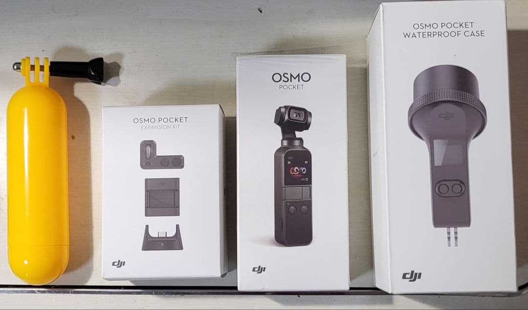 【美品】DJI OSMO POCKET 専用ケース付 付属品 おまけで広角レンズ