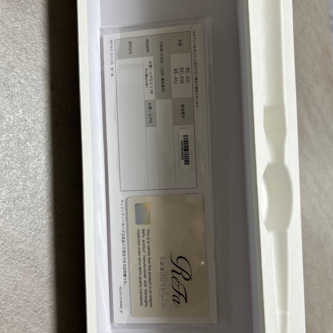 【新品・未使用】 ReFa カールアイロン 32mm ホワイト