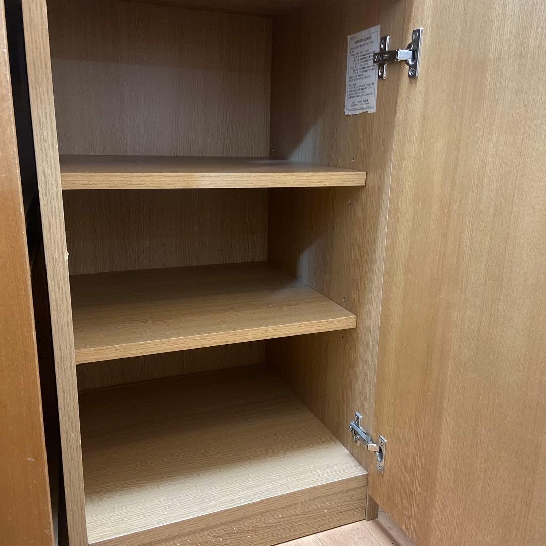 無印良品 食器棚 ★ 送料込み★木製カップボード