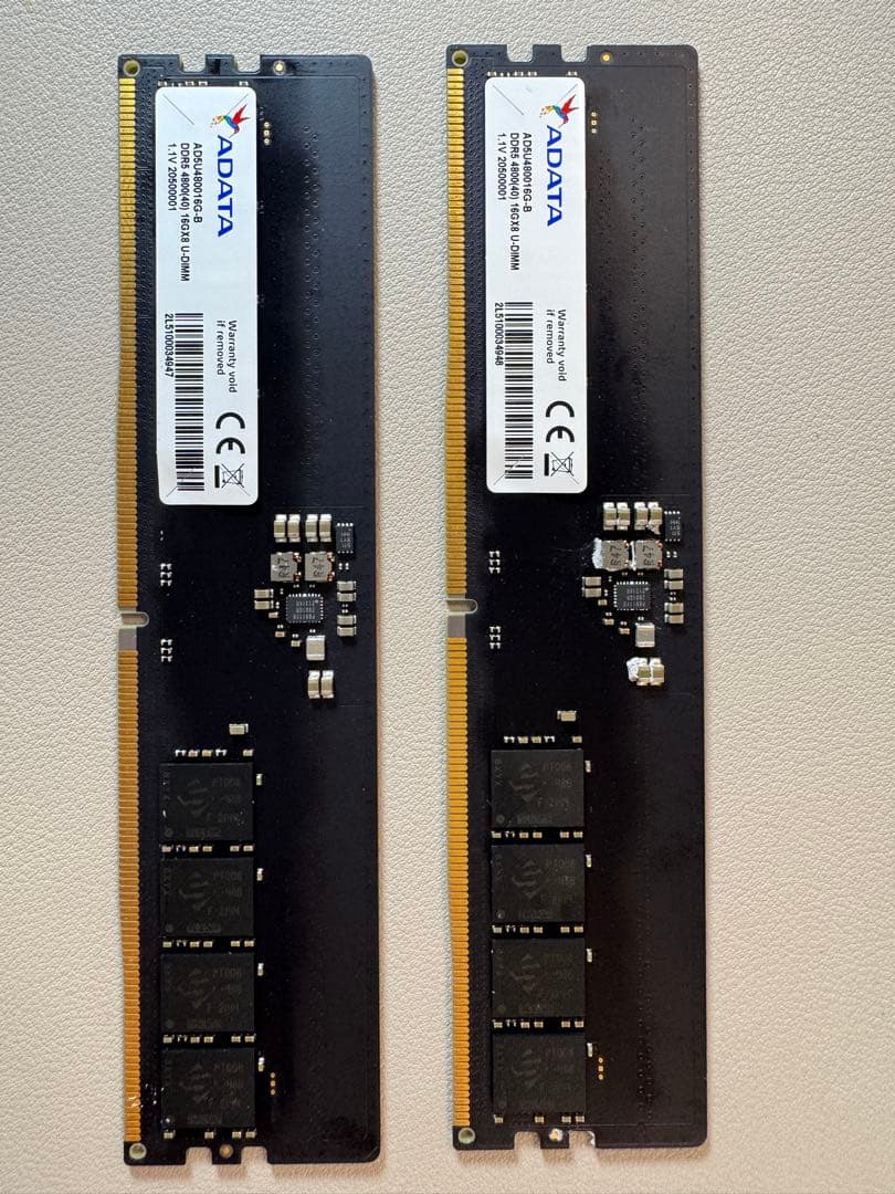 ス*ー様 【中古】デスクトップ用DDR5メモリ16GBx2