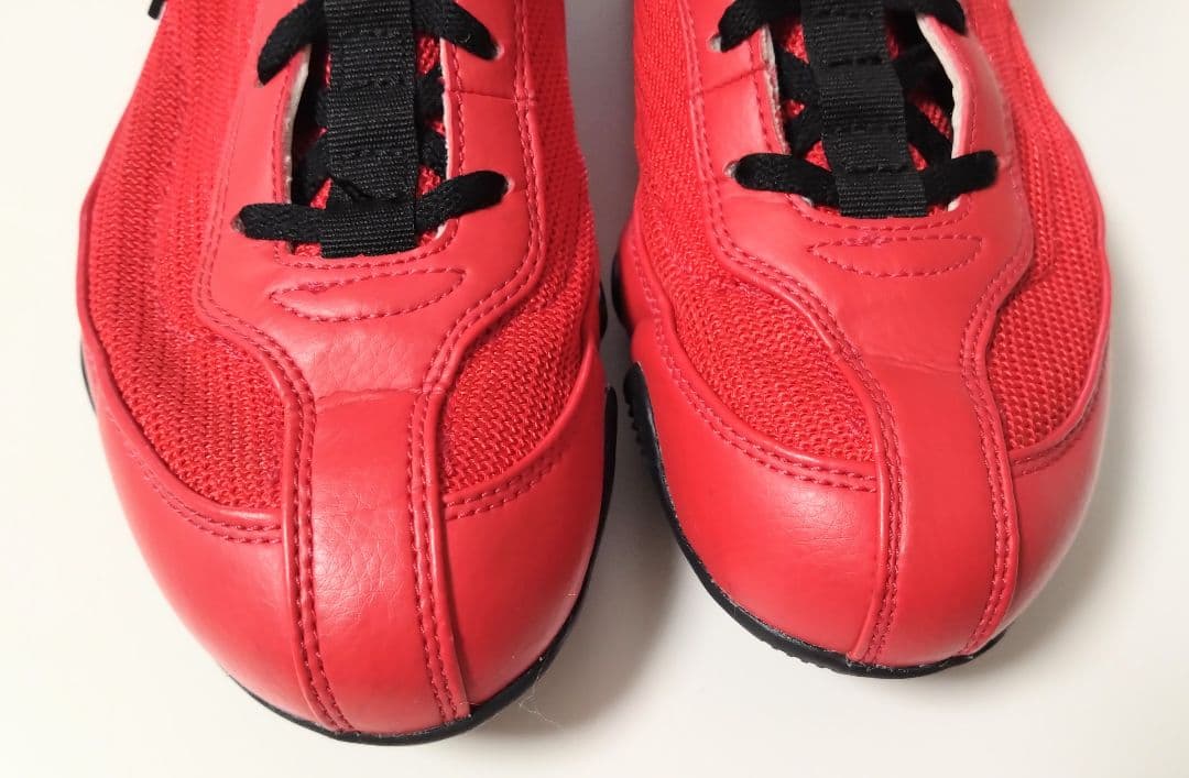 ビ*オ様 Nike ボクシングシューズ レッド 　マチョマイ2