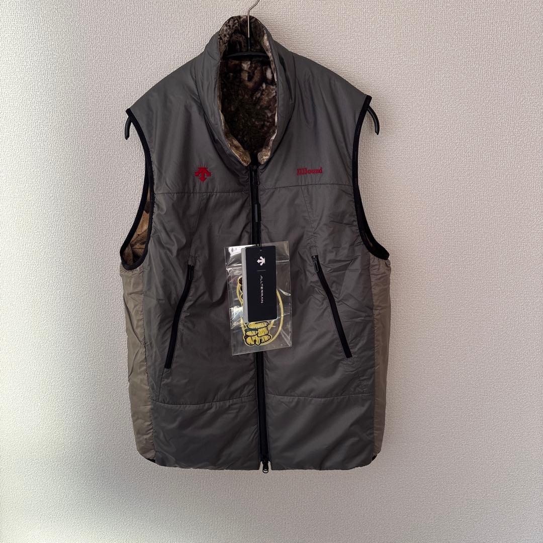 DESCENTE × JJJJound リバーシブルベスト　デサントオルテライン