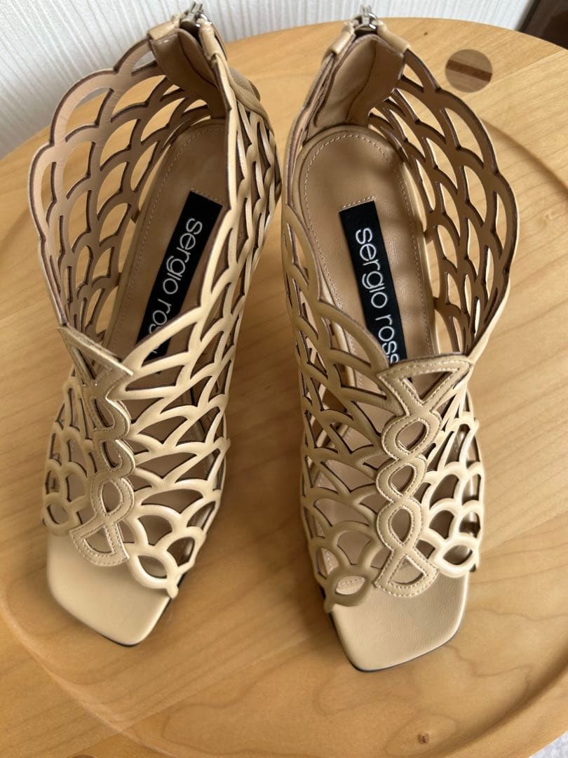 定価198000円 【Sergio Rossi】sr Mermaidサンダル37