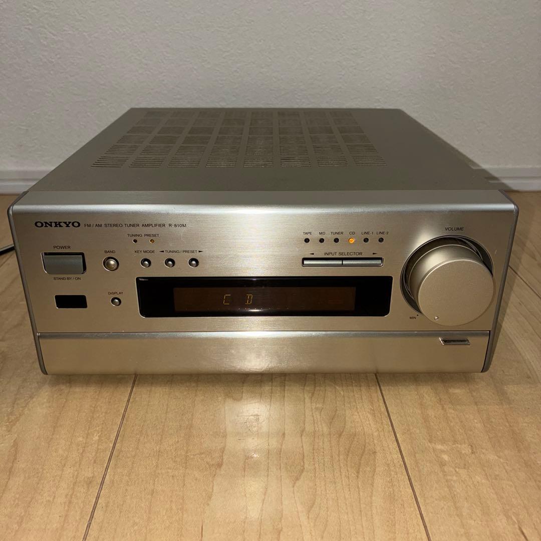 onkyo R-810M チューナー内蔵アンプです いい音です！！