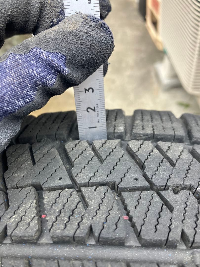 ブリザックvrx2 ホンダ 純正15インチ ホイールスタッドレスタイヤ4本セット